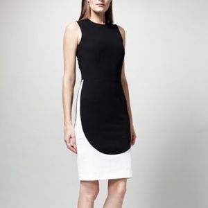 Stella McCartney Elliptical Colorblock Dress